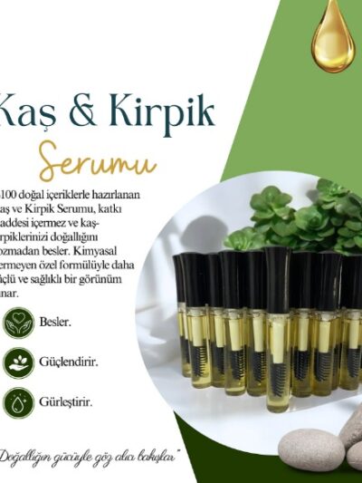 Doğal Kaş ve Kirpik Serumu
