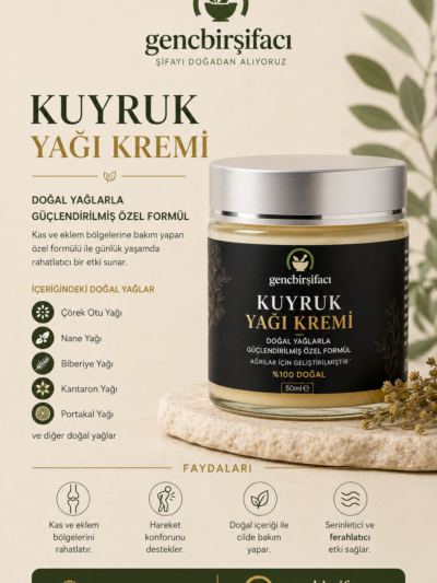 50ml Kuyruk Yağı Kremi.
