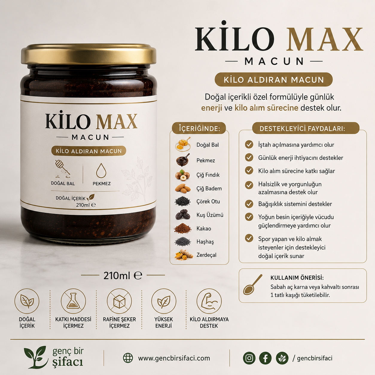 210 ml Kilo MAX MACUN